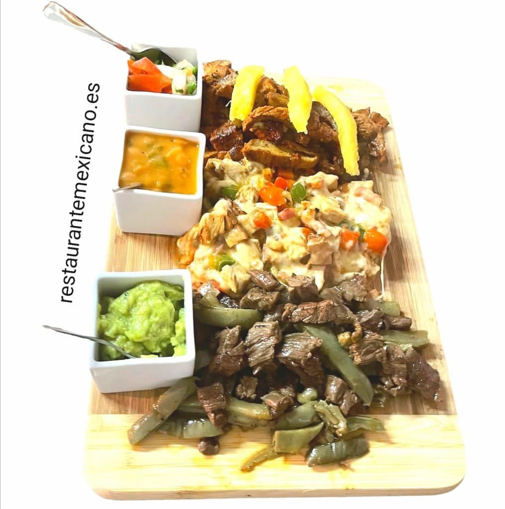 Tabla de comida mexicana